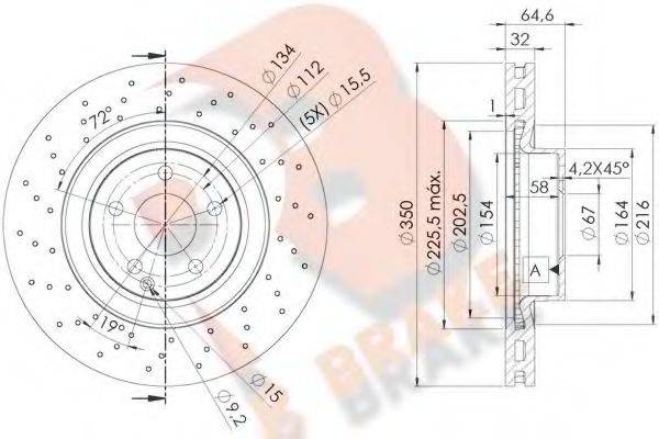 R BRAKE 78RBD10419