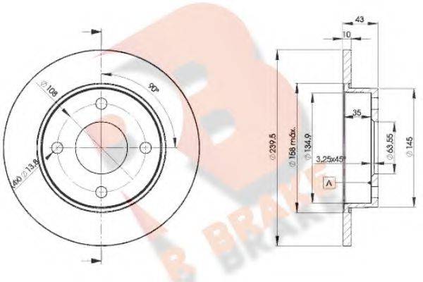 R BRAKE 78RBD21063