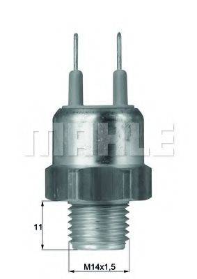 MERCEDES-BENZ 006 545 71 24 Термивимикач, вентилятор радіатора