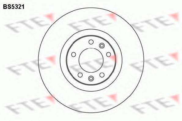 FTE BS5321 гальмівний диск