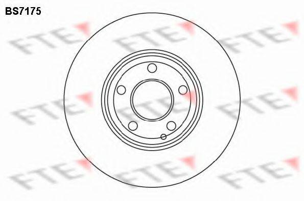 FTE BS7175 гальмівний диск