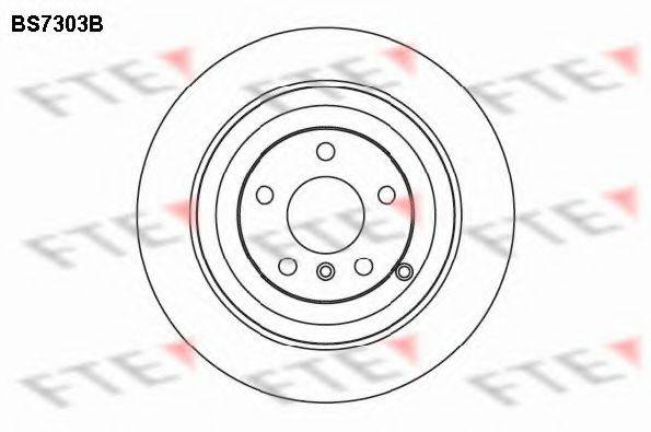 FTE BS7303B гальмівний диск