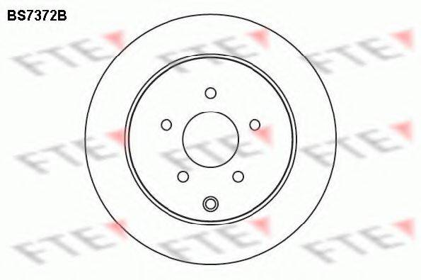 FTE BS7372B гальмівний диск