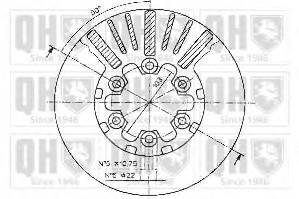 NISSAN 40206T6401 гальмівний диск