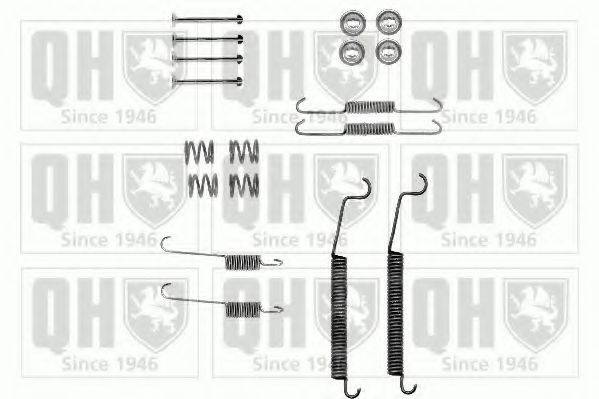 QUINTON HAZELL BFK465 Комплектуючі, гальмівна колодка