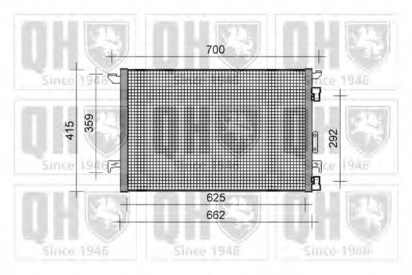 OPEL 71740527 Конденсатор, кондиціонер