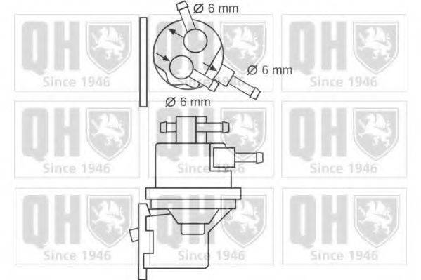 QUINTON HAZELL QFP259 Паливний насос