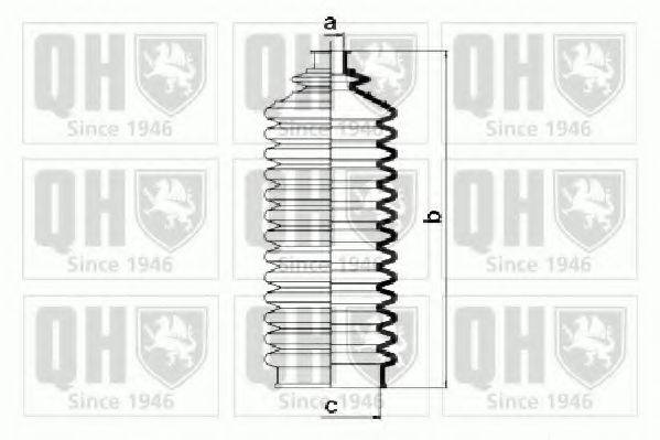 QUINTON HAZELL QG1062 Комплект пильника, рульове керування