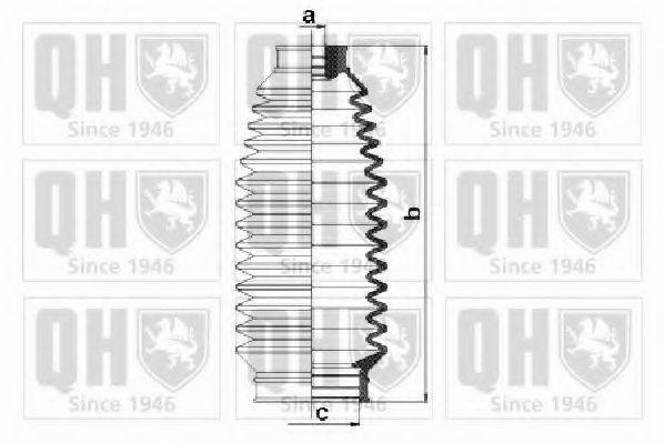 QUINTON HAZELL QG1307 Комплект пильника, рульове керування