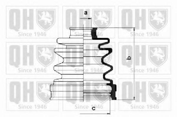 SUZUKI 44119-84251 Комплект пильника, приводний вал