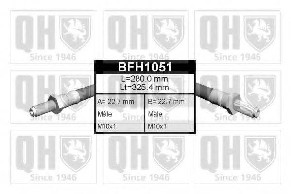 QUINTON HAZELL BFH1051 Гальмівний шланг