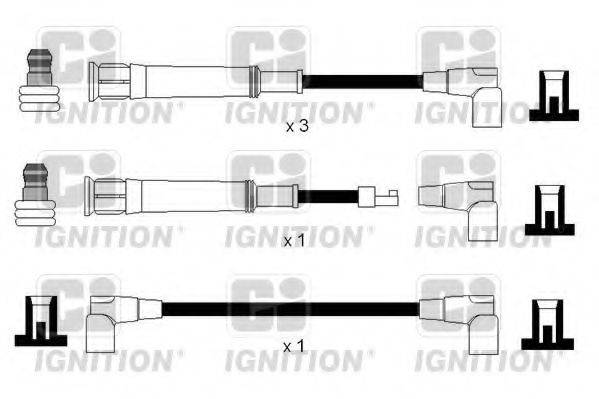 QUINTON HAZELL XC1123 Комплект дротів запалювання