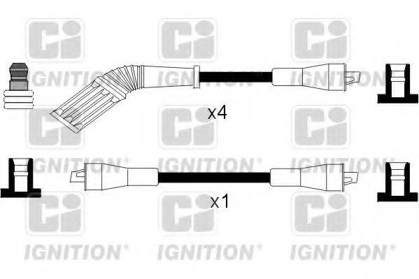 QUINTON HAZELL XC844 Комплект дротів запалювання