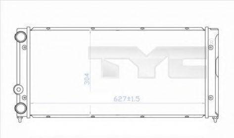 TYC 7370035 Радіатор, охолодження двигуна