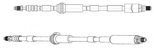 FERODO FHY2733 Гальмівний шланг