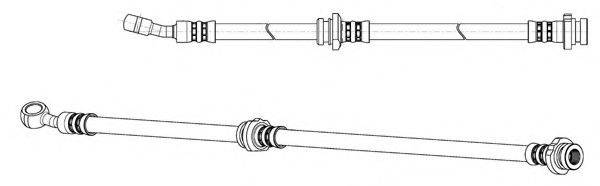 FERODO FHY3200 Гальмівний шланг