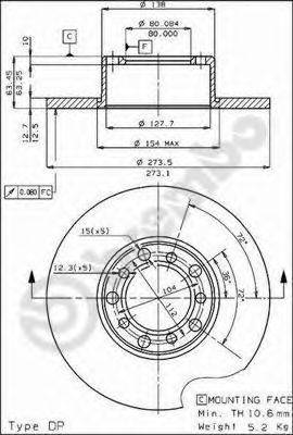 BREMBO 08.1511.20