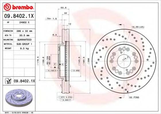 BREMBO 09.8402.1X