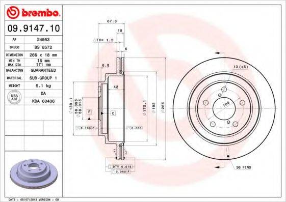 BREMBO 09.9147.10