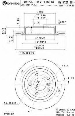 BREMBO 09.R121.11