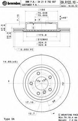 BREMBO 09.R122.11