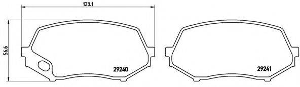 BREMBO P 54 044