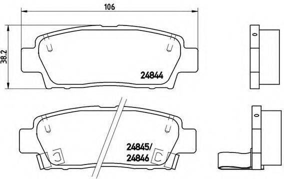 BREMBO P 83 111