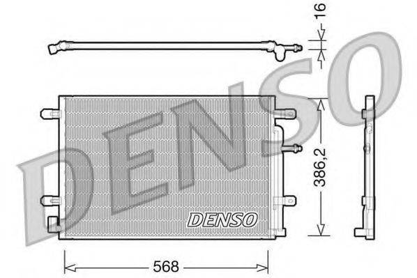 VW 8E0 260 401 Q Конденсатор, кондиціонер