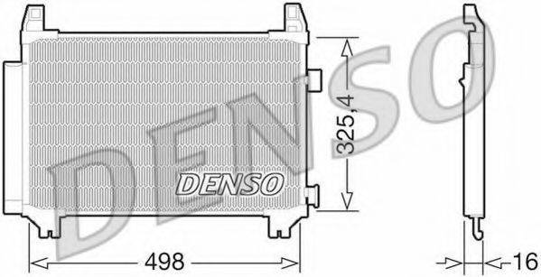 TOYOTA 884600D210 Конденсатор, кондиціонер