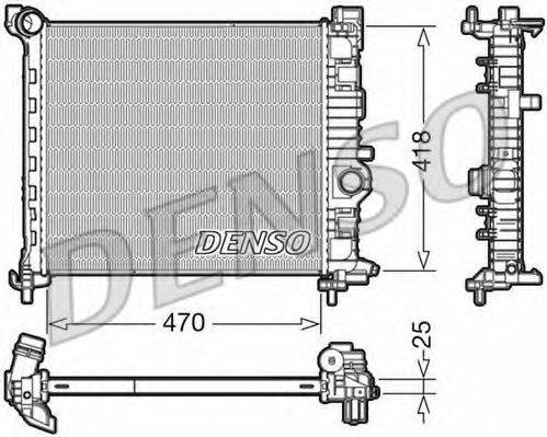 DENSO DRM20115 Радіатор, охолодження двигуна