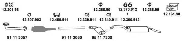 EBERSPACHER 12287 Система випуску ОГ