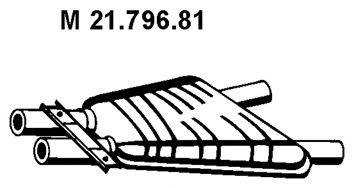 EBERSPACHER 2179681 Середній глушник вихлопних газів