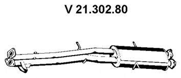 EBERSPACHER 2130280 Середній глушник вихлопних газів