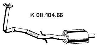 OPEL 5.854.205 Каталізатор