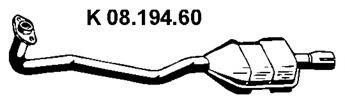 OPEL 8.58.141 Монтажний комплект, каталізатор