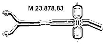 EBERSPACHER 2387883 Середній глушник вихлопних газів