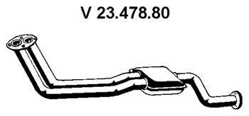 MERCEDES-BENZ 1234908119 Передглушувач вихлопних газів