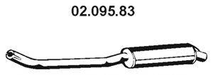 EBERSPACHER 0209583 Глушник вихлопних газів кінцевий