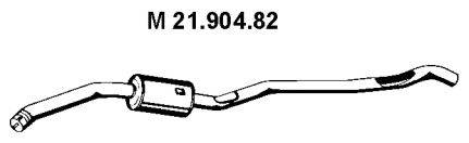 BMW 18 30 3 413 071 Середній глушник вихлопних газів