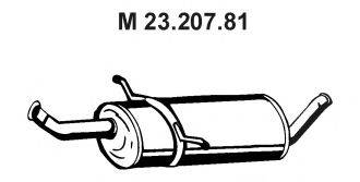 MERCEDES-BENZ 169 490 18 22 Середній глушник вихлопних газів