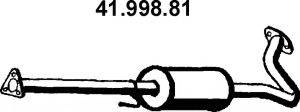 EBERSPACHER 4199881 Середній глушник вихлопних газів