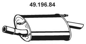 EBERSPACHER 4919684 Глушник вихлопних газів кінцевий