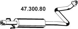 EBERSPACHER 4730080 Середній глушник вихлопних газів