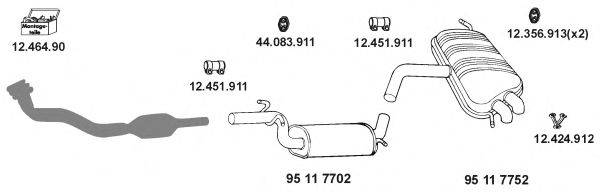 EBERSPACHER 12048 Система випуску ОГ