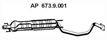 EBERSPACHER 6739001 Середній глушник вихлопних газів