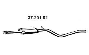 EBERSPACHER 3720182 Середній глушник вихлопних газів