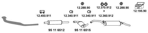 EBERSPACHER 12289 Система випуску ОГ