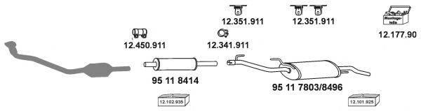 EBERSPACHER 12549 Система випуску ОГ