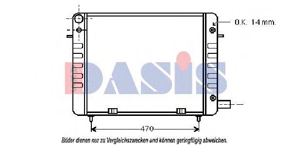 OPEL 90231691 Радіатор, охолодження двигуна