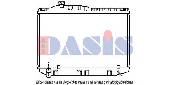 NISSENS 64701 Радіатор, охолодження двигуна